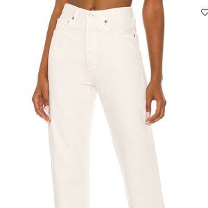 Agolde 90s Jeans in Cream - Size 30